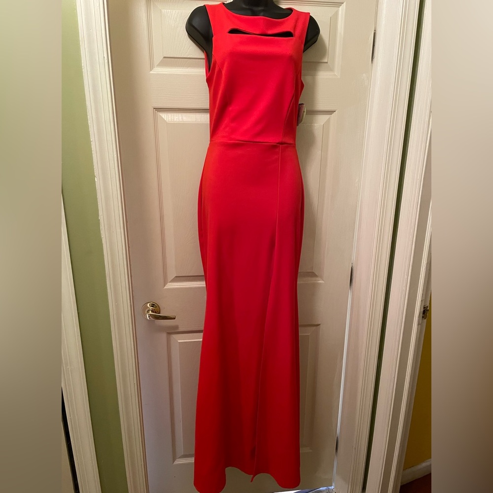 Lady in red